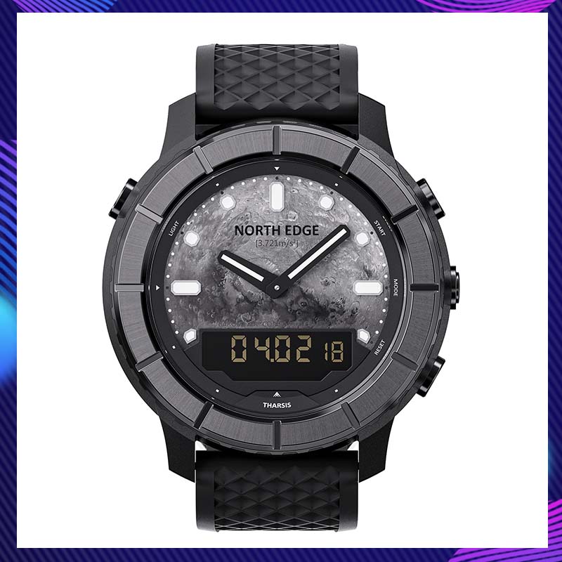Altimeter Compass Watch - North Edge Tharsis Erkek Outdoor Spor