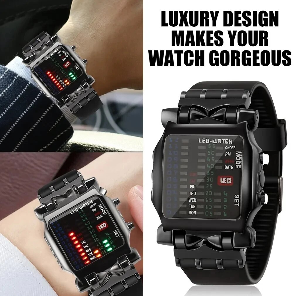 Timex Watches Smartwatch - İkili Led izle yaratıcı su geçirmez