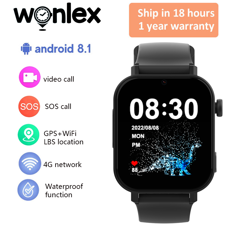 Smartwatch Watches For Kids With Gps - Wonlex KT36 4G Akıllı Saat Çocuk