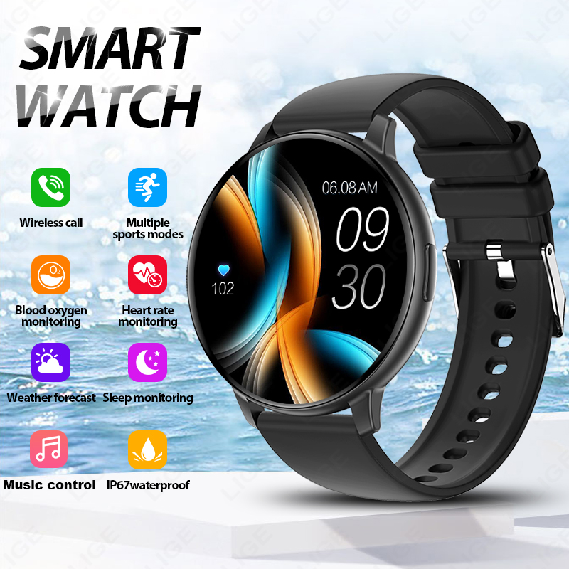 LIGE Yeni 1.43 inç Bluetooth A - Watches Ladies Smartwatch incelemesi ve fiyatı