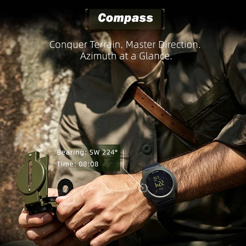 NORTH EDGE APACHE-CF Erkek Dij - Altimeter Compass Watch incelemesi ve fiyatı