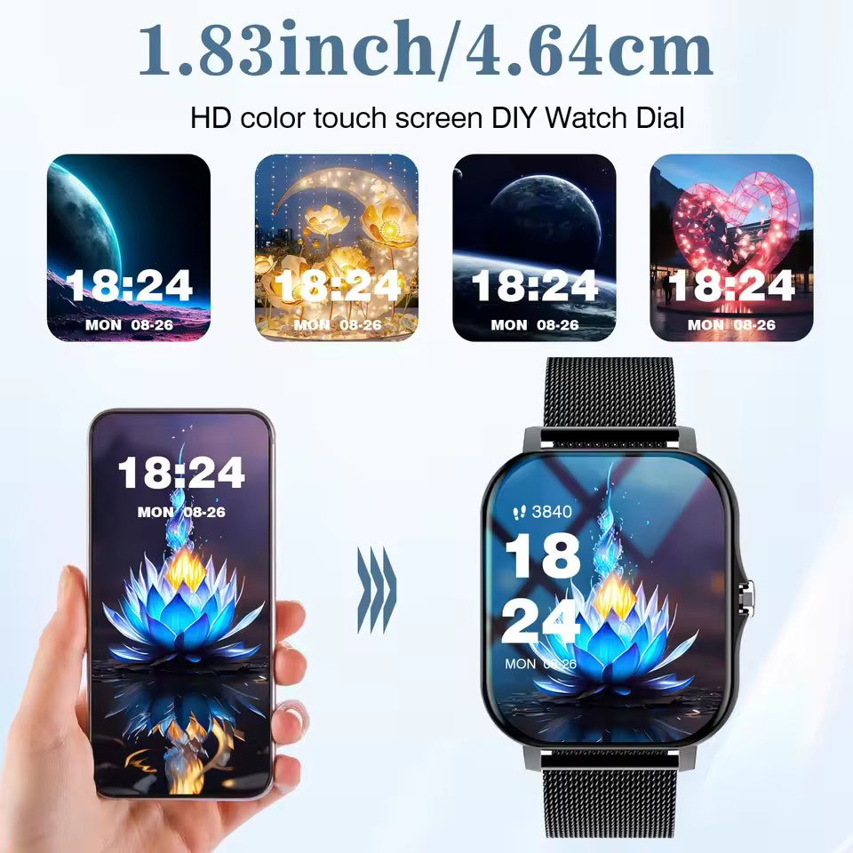 2026 Yeni Bluetooth Çağrı Akıl - Smartwatch Watches Price incelemesi ve fiyatı