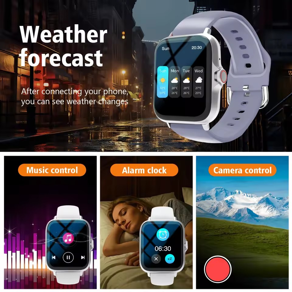 2026 Yeni Bluetooth Çağrı Akıl - Smartwatch Watches Price incelemesi ve fiyatı