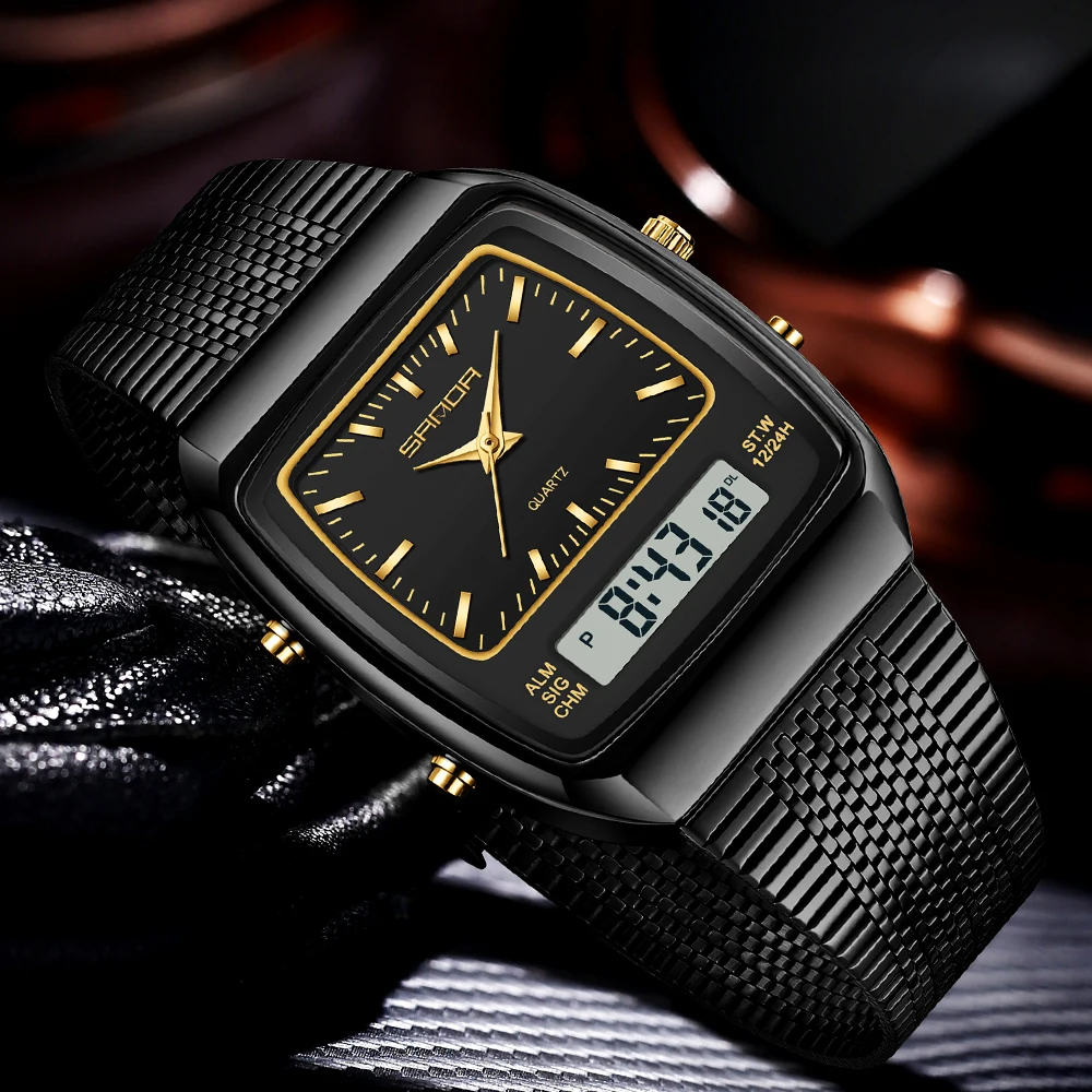 SANDA Erkek Saatleri Su Geçirm - Timex Watches Smartwatch incelemesi ve fiyatı