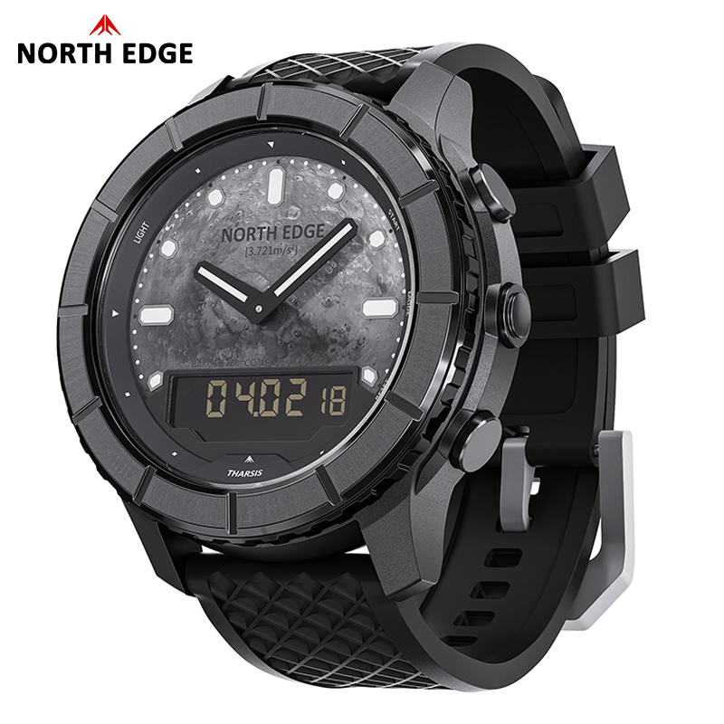 NORTH EDGE THARSIS Erkek Karbo - Altimeter Compass Watch incelemesi ve fiyatı