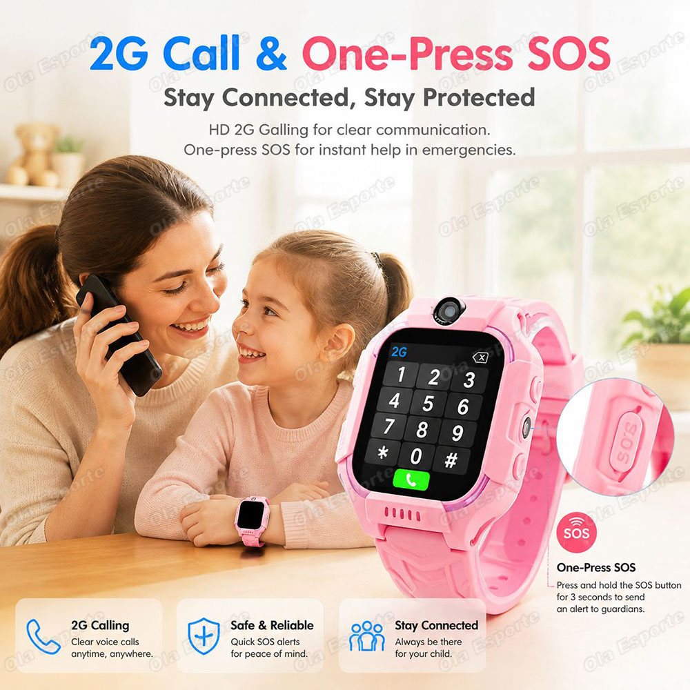 2027 Yeni 2G/5G Çocuk Akıllı S - Smartwatch Watches For Kids With Gps incelemesi ve fiyatı