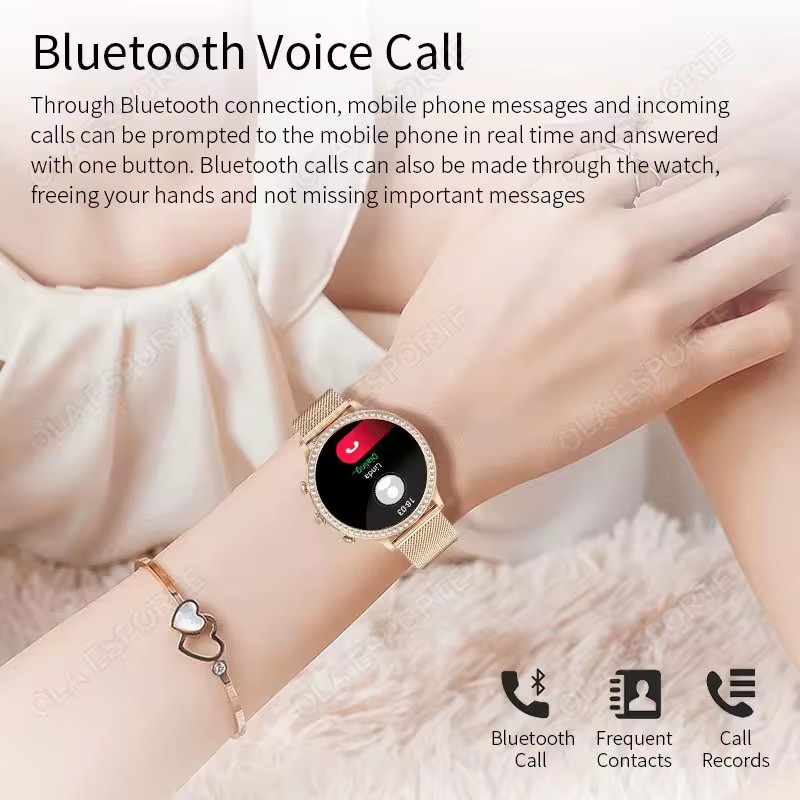 Şık Kadın Akıllı Saati, Blueto - Watches Ladies Smartwatch incelemesi ve fiyatı