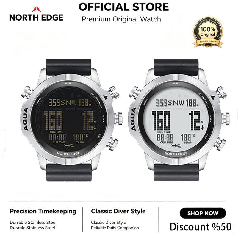 NORTH EDGE Erkek Dijital Saati - Altimeter Compass Watch incelemesi ve fiyatı